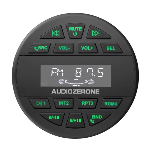 Marine Bluetooth Amplifier car Audio System Waterproof...
