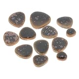 Carreaux de mosaïque pour l'artisanat : peuvent être utilisés pour le bricolage de toutes sortes de fabrication artisanale, horloges décoratives, céramiques et vases, bracelets, bracelets de cheville, colliers, etc., carreaux pour l'artisanat de bricolage