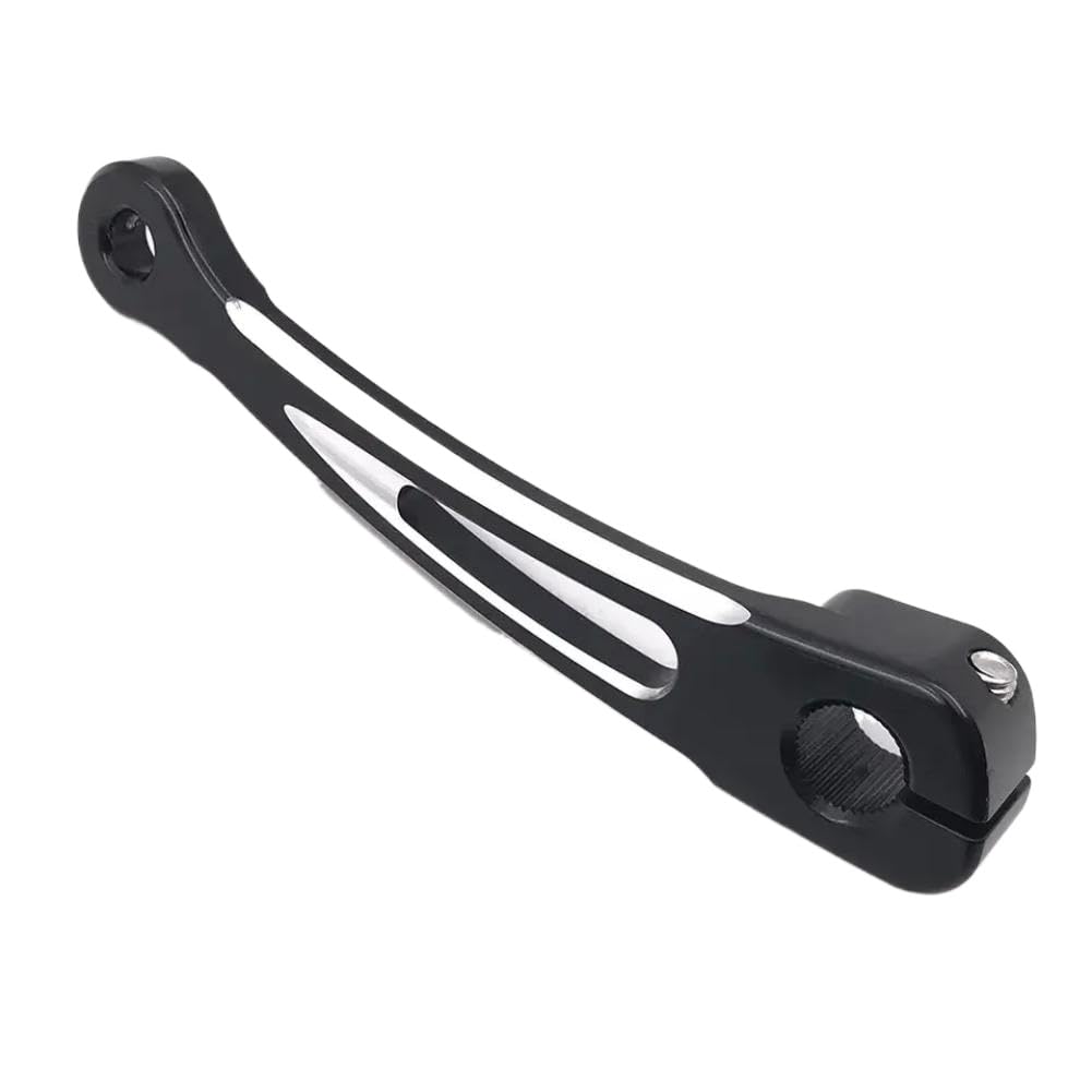 Ewtphjzee Black Aluminium Inner Shift Rod Shifter Shaft Lever Bracket Compatible With Harley-Davidson Touring Electra Street Road King Flht Flhx(Black)