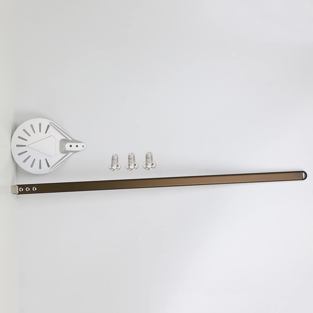 Skórka do pizzy wykonana z twardego anodyzowanego aluminium, perforowana łopatka do pizzy z wyjmowanym uchwytem zapobiegającym oparzeniom, skórka do pizzy na domowy chleb do pizzy/B / 7 cali (A 8 ca