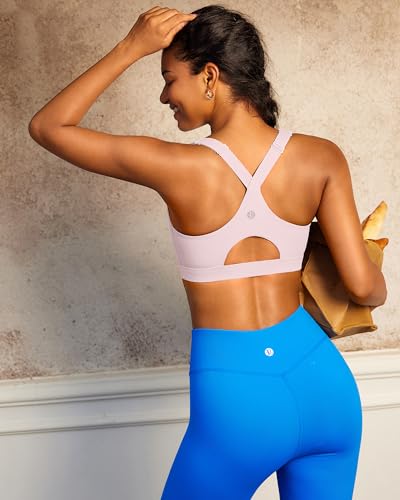 Image of RUNNING GIRL High Impact Sports Bras for Women, High Support Running Adjustable Workout Sports Bras with Sewn in Pads