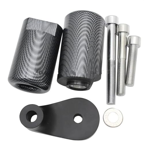 Marco De La Motocicleta Sliders Para Suzuki Para GSXR1000 K1 2001-2002 Deslizadores De Marco Motocicleta Protección Contra Caídas Bloque Protector Almohadilla Motor(Carbón)
