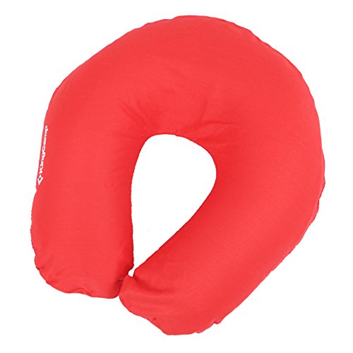 Kingcamp Reisekissen Nackenkissen Nackenrolle Nackenhörnchen rot Cover