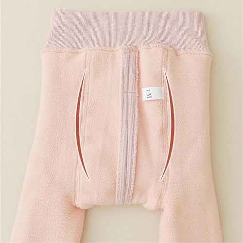 Girls Fleece Lined Tights Toddler Baby Winter Thermal Leggings Kids Solid Color Thick Warm Footed Pantyhose Stockings3