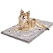 Produktbild LYXLBX Clean mat, Premium cleany mat Hund 60 x 90 cm,Schmutzfangmatte Hunde,wasserdicht Teppich für Hund,Fußmatte Innen waschbar,für Eingang,Haustür & Flur,Grau-90 x 120 cm