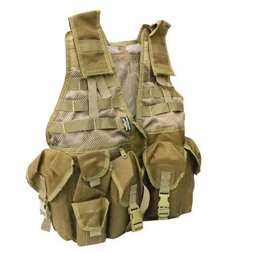 Image of Azad tactical vest for ary with stuff oragnizer and poches