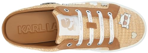 Image of Karl Lagerfeld Women's Cambria Slip on Sneaker Mule with Pins