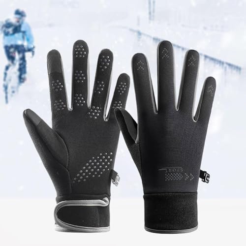 Guantes de esquí RoaQinFo: manos cálidas y secas con ajuste cortavientos 6