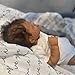 Anano Reborn Baby Dolls Silicone Full Body Black Boys 18 Inch Realistic Real Life Reborn Dolls Silicone Full Body Black Re Born Baby Boys, Lifelike Realistic Newborn Babies for Kids