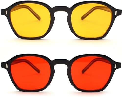 Gafas Filtro Luz Azul para Hombre Mujer Biohaking - Gafas Bloqueadoras Luz Azul para Ordenador - Bloqueo Anti Luz Azul - Mejora Calidad del Sueño y Alcanza tu Mejor Versión TR90+AC