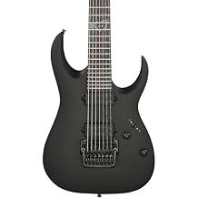 Ibanez K7YIN Munky Korn Signature 7-String Electric Guitar, Ebony Fingerboard, Black