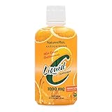 NaturesPlus Liquilicious Vitamin C Liquid - 1000 mg, 30 fl oz - Orange Flavor Liquid Supplement with Lemon Bioflavonoids, Antioxidant - Vegetarian, Gluten-Free - 30 Servings