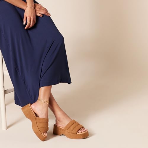 Sandale plateforme à enfiler femme chaussure été confortable