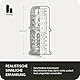 HANDY-Masturbationshülle – TrueGrip-Original-Penishülle – Realistische Masturbationshülle – Sexspielzeug für Männer