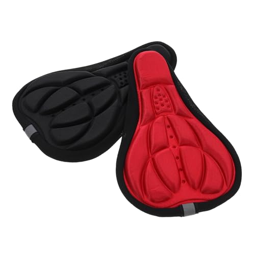 UPKOCH 2stücke Fahrradsitzbezug Bequemer Gepolsterter Austauschbarer Sattelbezug Aus Schwamm Sattelzubehör Für Lange Touren