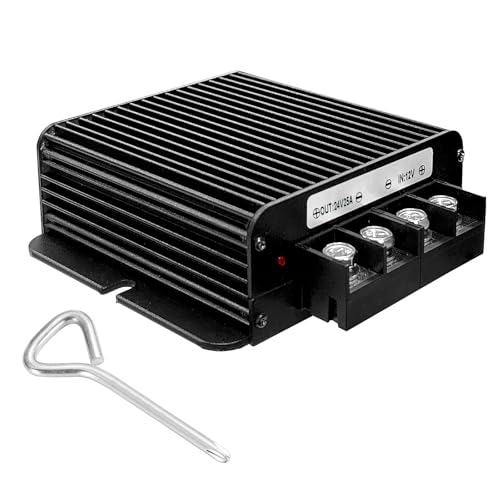 Convertisseur Abaisseur 24V Vers 12V 5A 60W MZHOU - Transformateur DC Pour Camions Voitures Projets DIY