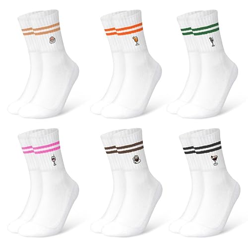 HAG0T patterned multicolor terry sports socks 39-42
