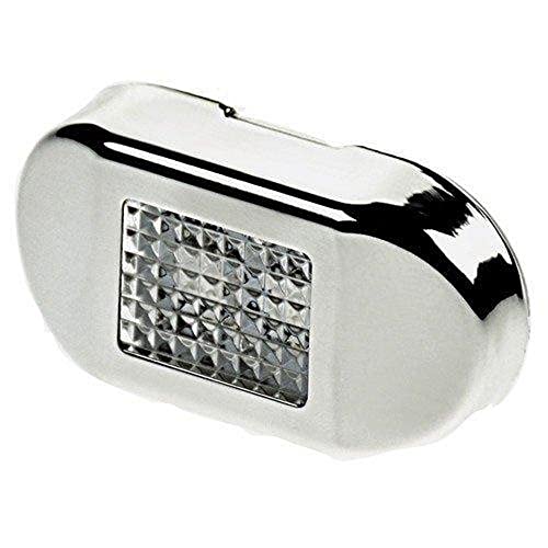 T-H Marine White - 2 HO LED Mini Accent Light - 316 SS Bezel