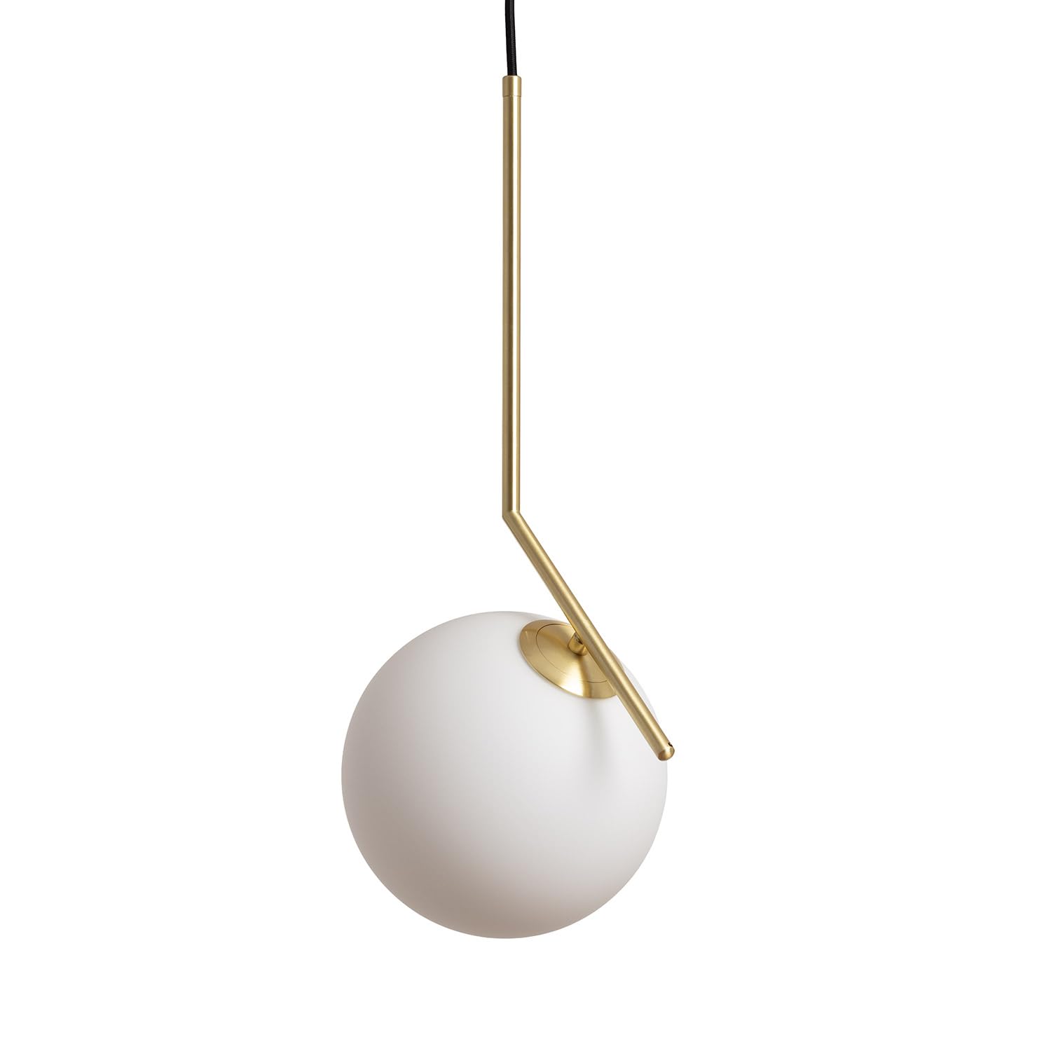 LEDKIA LIGHTING Suspension Métal et Verre Moonlight Doré