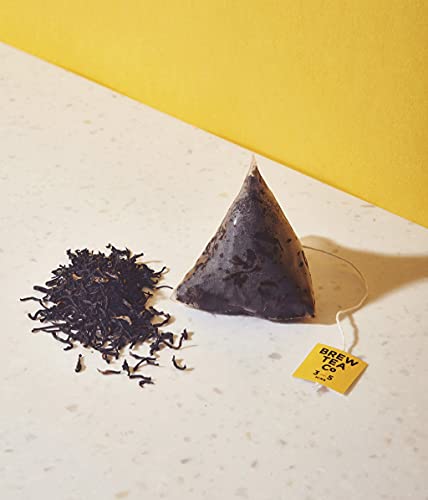 Brew Tea Co English Breakfast Whole Leaf Tea Bags, Pack of 15