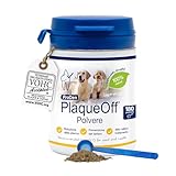 ProDen PlaqueOff 60g per Cani e Gatti – Aiuta a Ridurre Placca, Tartaro e Alito Cattivo – Pulizia Dentale 100% Naturale – Clinicamente Testato