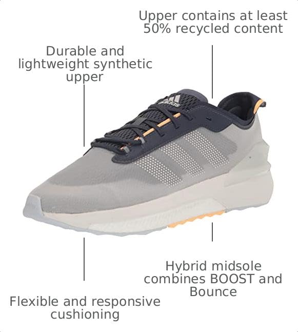 Image of adidas Mens Avryn Training Sneakers Shoes Casual - White