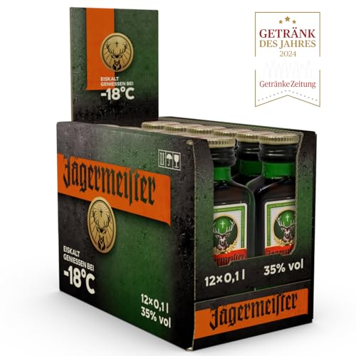 Jägermeister hierbas licor Pack (12 x 0.1 l)