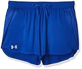 Under Armour Women's Game Time Short 5 , Royal Blue (400)/Steel , Large