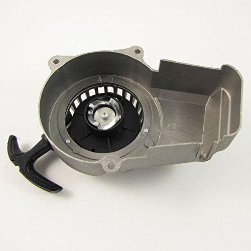 Aluminium Starter Seilzugstarter für 2-Takt 47cc/49cc ATV Mini Pocket- Dirt Bike