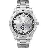 Timex Tribute Reloj de cuarzo de 42 mm para hombre con correa de acero inoxidable