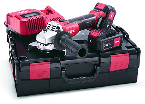 Flex Akku-Winkelschleifer L 125 18.0-EC/5.0 Set (Winkelschleifer 125 mm , 18,0 V, 5 Ah, M14) 417947