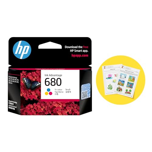 Image of HP 680 Tri-color Original Ink Advantage Cartridge