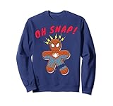 Photo Gallery marvel spider-man gingerbread cookie oh snap christmas sweatshirt Photo Gallery marvel spider-man gingerbread cookie oh snap christmas sweatshirt