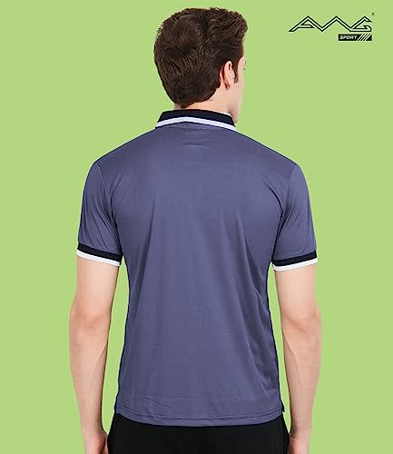 Image of AWG ALL WEATHER GEAR Golfito Polo Tshirt for Men. Lightweight and Breathable Fabric Micro Poly Fabric (Ideal for All Occasions)