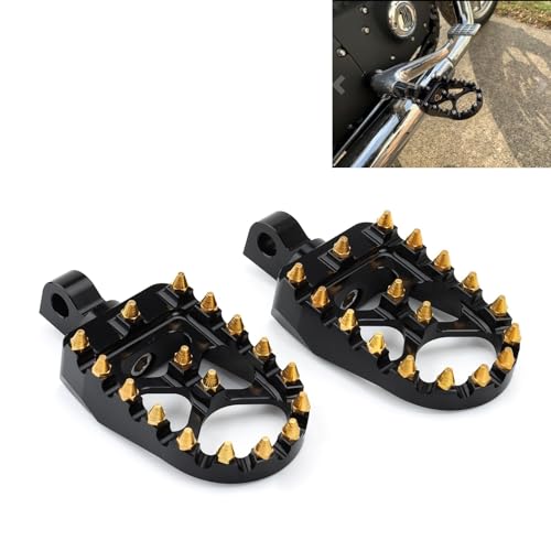Marchepieds Support Moto Repose-Pieds Antidérapants pour Fer 883 - 3