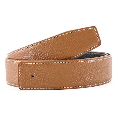 Women's/Men's Belts Genuine Leather For Replacement Belt Strap Without Buckle 1.5" Wide3