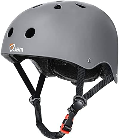 JBM Skateboard Helmet for Adults Skate Helmet Adult Skateboard Helmets Adult Skateboarding Helmet Youth Scooter Helmets Child Skating Helmets for Multi-Sports Roller Skate Inline Skating Longboard