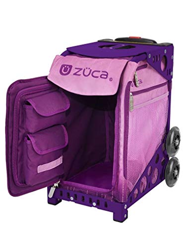 ZUCA Sport Suitcase with Built-in Seat - Velvet Rain Insert Bag, Choose Your Frame Color2