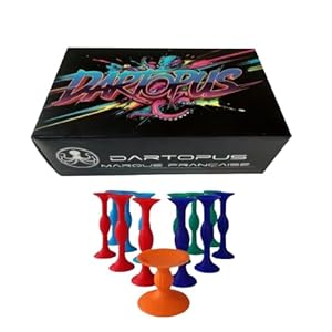 Dartopus Zestaw Rzutek Silikonowych dla 4 Graczy