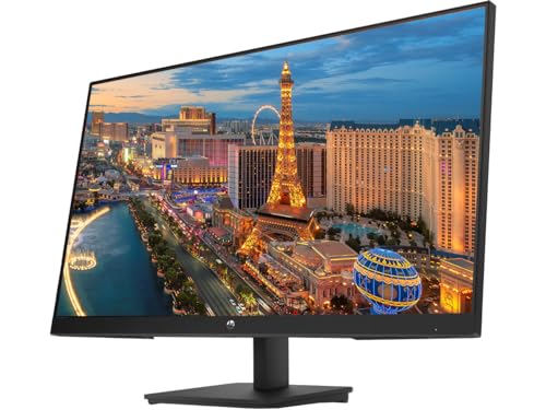 Image of HP P27h G5 27inch 1920 x 1080 Full HD Edge LED LCD Monitor 2-Pack Bundle with Built-in Speakers and Desk Mount Dual Stand