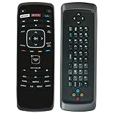 New XRB100 XRB300 Blu-Ray DVD Player Replace Remote Control with Vudu Netflix Shortcut Internet APP Keys fit for Vizio VBR121 VBR122 VBR337 VBR338 VBR370