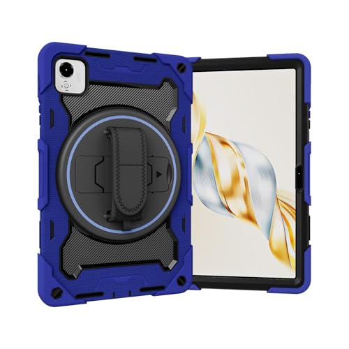 nincyee Funda para tablet Honor Pad X9a de 11.5 pulgadas/X9 Pro de 11.5 pulgadas, funda de silicona resistente a prueba de golpes con soporte para lápices, correa para el hombro, soporte plegable