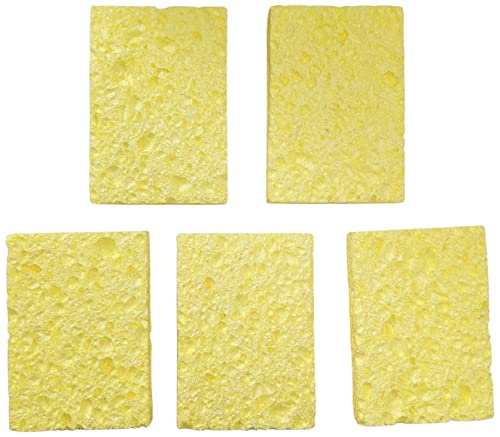5 Pack Soldering Iron Tip Cleaning Sponges, Each Sponge Measures 2