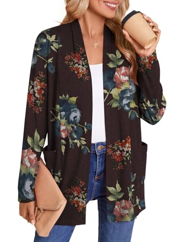 Image of Anymiss Womens Winter Long Sleeve Sweaters Cardigan M-5XL 2026 Spring Plus Size Jackets