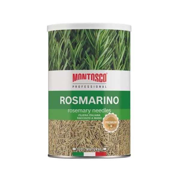 Rosmarino Foglie Montosco Professional Barattolo da 180 g Aghi di Rosmarino