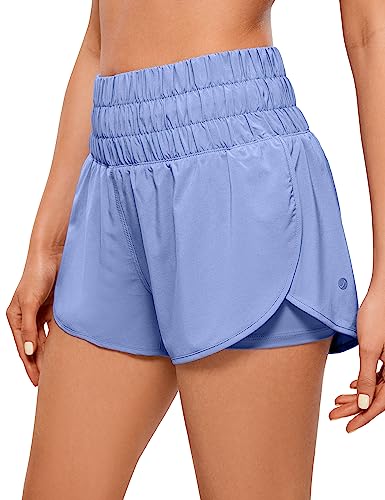 CRZ YOGA 2 in 1 High Waisted Running Shorts for Women 3