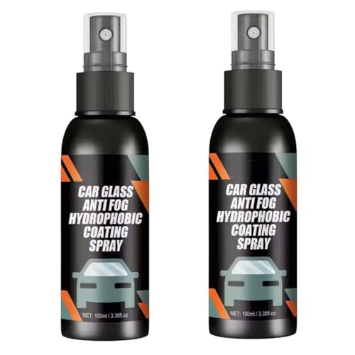 Image of VISIONEX Car Glass Anti Fog Hydrophobic Coating Spray |Rainproof, Streak-Free Automotive Cleaner | Multipurpose Windshield Cleaning Liquid 2