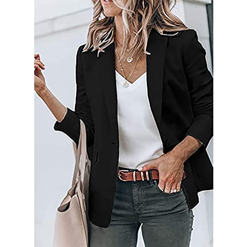 Womens-Solid-Color-Open-Front-Blazer-Long-Sleeve-Office-Jacket-OL-Work-Cardigan-with-Pockets-Plus-Size Womens-Solid-Color-Open-Front-Blazer-Long-Sleeve-Office-Jacket-OL-Work-Cardigan-with-Pockets-Plus-Size
