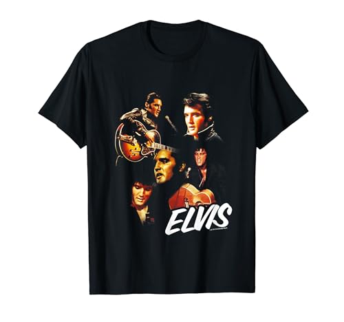 Photo de Elvisly Yours Elvis Presley Montage photo en direct T-Shirt
