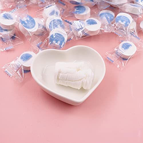 Compressed Towels Tablets, Coin Towel For Travel Camping Hiking, Disposable Magic Towel Portable Soft Tissue Wipes Hand Face Home Beauty Outdoor, 100 Pack #TOP4